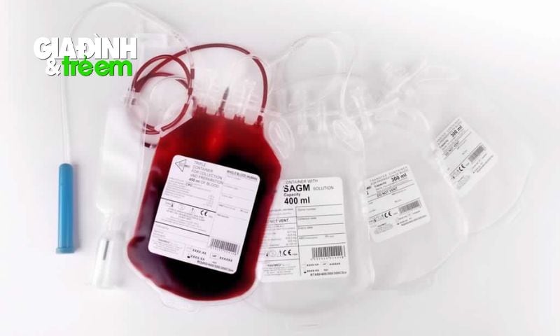 Có nhiều chế phẩm khác nhau được gạn tách từ bán máu